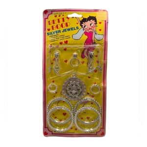 Betty Boop Silver Jewels Jewelry Set